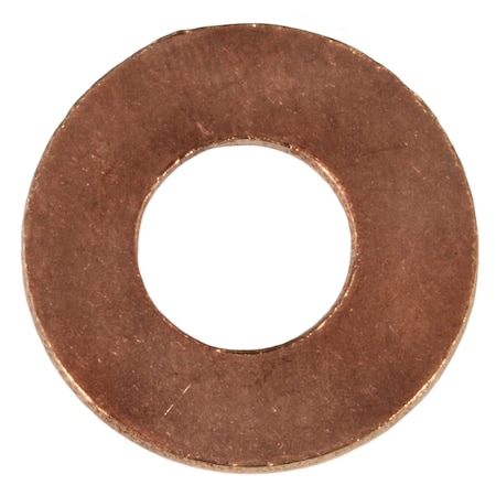 Midwest Fastener Flat Washer, For Screw Size 3/8" , Silicon Bronze 4 PK 39987